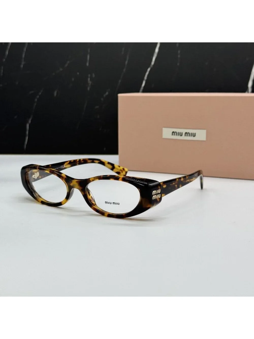 New Miu Miu MU03ZV  Havana Eyegasses MU 03ZV 14L1O1